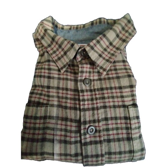 Wrangler Shirt Mens 2XL Red Black Plaid Flannel Premium Quality Shacket - Picture 2 of 6